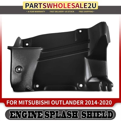 Protector contra salpicaduras de motor lateral derecho para Mitsubishi Outlander 2014-2020 Eclipse Cross Foto 1 de 4