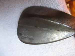 EN LA ZONA FRESADO 60 GRADOS LOB WEDGE EE. UU. DIESTRO eje de acero DE COLECCIÓN RARO club - Imagen 1 de 7