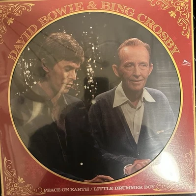 Bing Crosby and David Bowie Peace On Earth/Little Drummer Boy VinylPicture Disc - Image 1 of 2