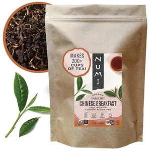 Numi Organic Chinese Breakfast Loose Leaf Tea 16 Ounce Pouch Yunnan Black Tea... - Picture 1 of 7
