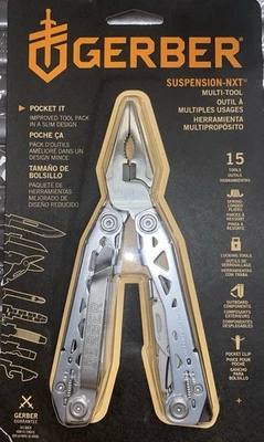 Multiherramienta Gerber Suspension NXT 15-N-1 con clip de bolsillo, modelo: # 31-003634 Foto 1 de 4