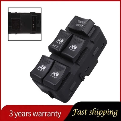 Interruptor de ventana delantero izquierdo para Chevrolet Impala 2000 2001 2002 2003 2004 2005 Foto 1 de 4