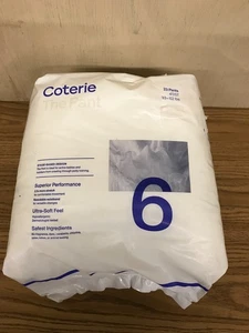 Coterie The Pants NEU IM PAKET Größe 6 sauber, natürlich und Einweg 33lbs + - Bild 1 von 3