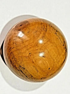 BASSWOOD WOOD PAPERWEIGHT - Picture 1 of 3