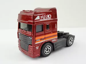 2010 Matchbox 10-Pack Exclusive DAF XF95 Space Cab (Red Euro Transport) - LOOSE - Picture 1 of 7