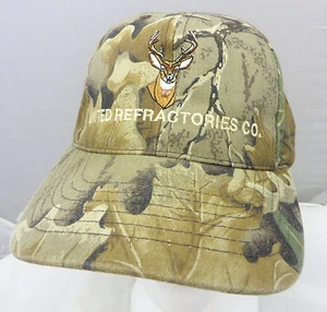 United Refactories Co. camo baseball cap hat adjustable snapback hunting  - Picture 1 of 3