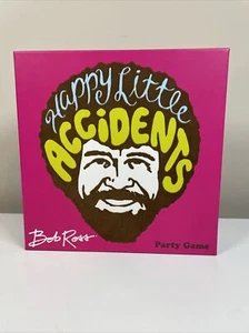 Bob Ross “Happy Little Accidents” Party Game By Big G Creative NEW Open Box - Picture 1 of 3