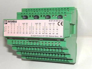 Phoenix Contact InterBus IB ST 24 Do 32/2 Nr, 2754325 Modul Ident: 189 Top - Picture 1 of 4
