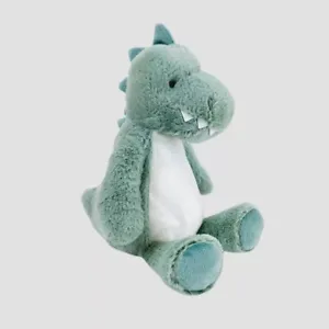 Carters Just One You Plush DINOSAUR Lovey Baby Toy Green Cream Target #68163 - Picture 1 of 4