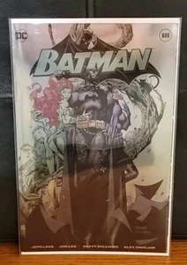 BATMAN #609 JIM LEE SDCC EXCL FOIL VARIANT HARLEY QUINN LTD 500 FIRST HUSH RARE! - Picture 1 of 2