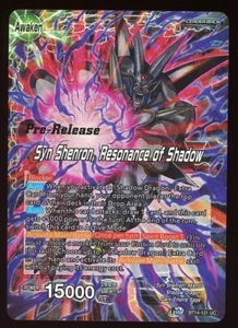 Pre-Release Leader Dragon Ball Super Masters Syn Shenron, Resonance of Shadow - Picture 1 of 6
