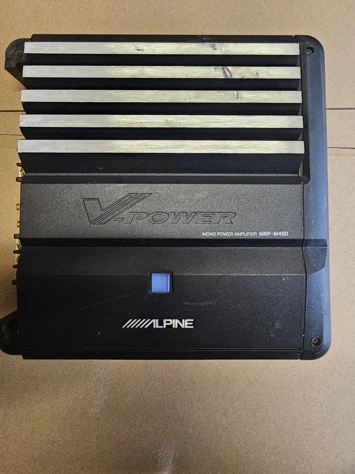 Alpine MRP-M450 mono digitale AMPLIFICATORE TUNING - Immagine 1 di 4