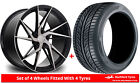 Alloy Wheels &amp; Tyres Wider Rears 20&quot; Riviera RF1 For BMW M3 [F80]