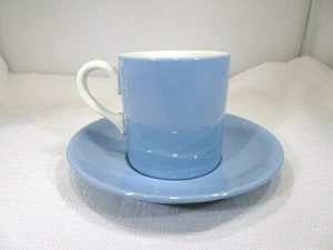 Vintage Wedgwood 3 M 64 Of ETRURIA BARLASTON Summer Sky England Coffee Set - Picture 1 of 12