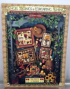 Debbie Mumm Angel Wings & Growing Things Quilt Pattern Booklet Honey Bees Hives - Picture 1 of 8