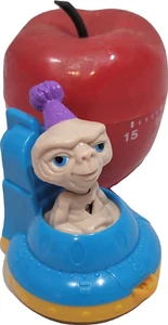 1994 McDonald's Happy Meal Toy E.T. Extra Terrestrial Spinning Spaceship Wheel - Picture 1 of 2