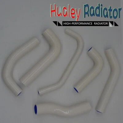 Mangueras de radiador de silicona blancas para Honda XR650R XR 650R XR 650 R 2000 2000-2009 Foto 1 de 4