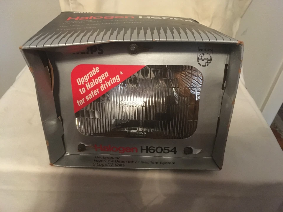 Luz halógena rectangular de haz alto/bajo Philips H6054 Foto 1 de 1