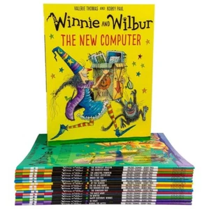 Winnie and Wilbur Series Valerie Thomas Collection 16 Books Bag Set NEW - Picture 1 of 3