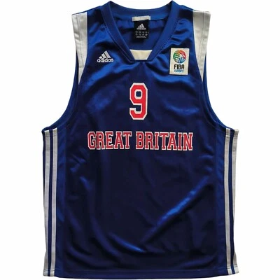 Great Britain 2008 Luol Deng Adidas NBA jersey size S - Image 1 of 4