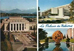 Postcard Switzerland Geneva - The Palace of Nations - Picture 1 of 2