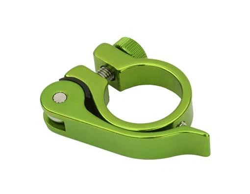 ORIGINAL! ALLOY SEATPOST CLAMP OUTER DIAMETER 28.6MM W/QR IN MANY COLORS. - Image 1 of 1