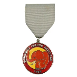 1989 Baraboo Circus Heritage Trail Medalla Consejo de los Cuatro Lagos Boy Scouts BSA WI - Imagen 1 de 2