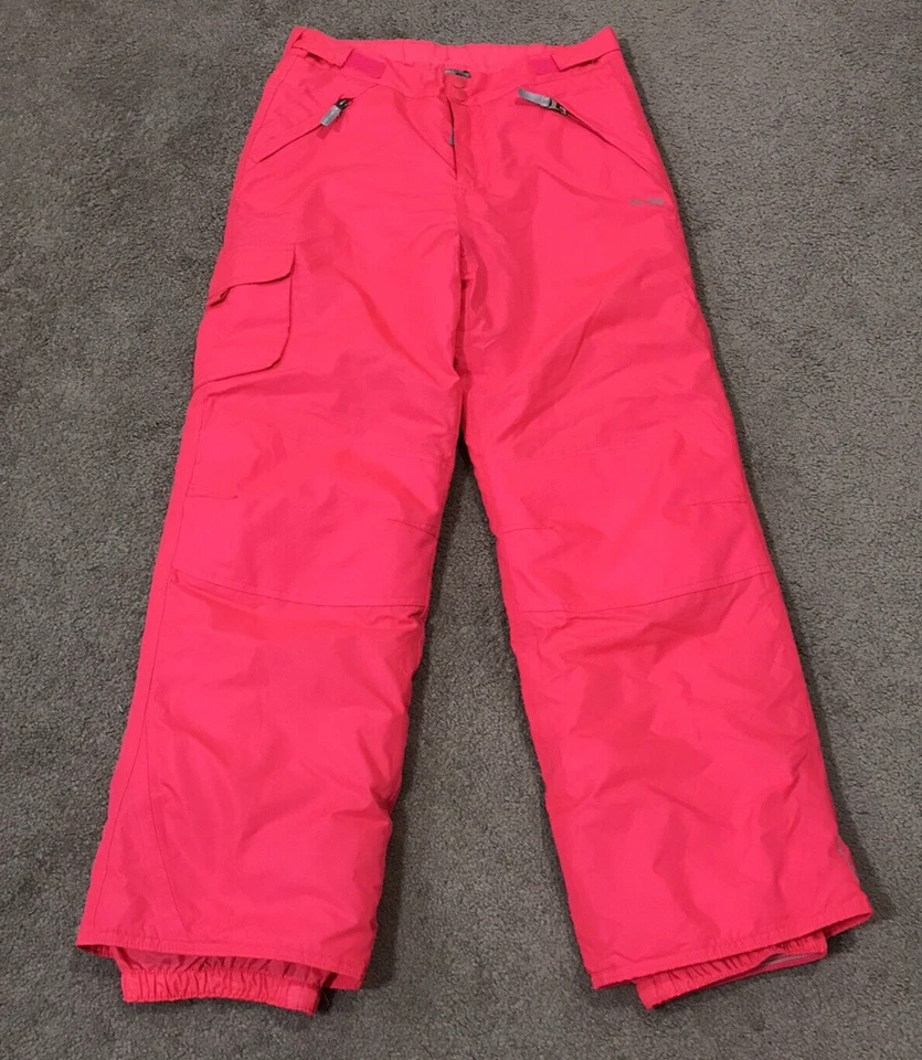Pantalones de esquí Champion para niñas talla XL (14/16) rosa intenso pantalones de snowboard bolsillos Foto 1 de 4