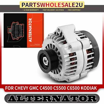 Alternator for Chevy C4500 Kodiak B7 GMC C4500 5500 6500 Topkick 105Amp 12V CW - Image 1 of 4