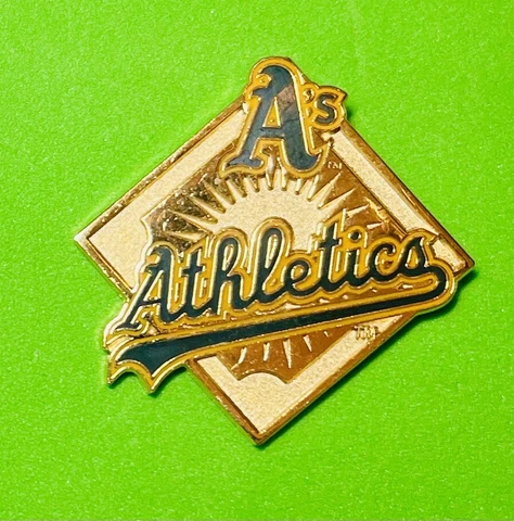 MLB Major League Baseball Oakland Athletics Logo Pin MLB Licensed Ship USA Only Cover