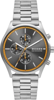 Skagen 手表 Holst 计时码表 SKW6926 男式银色 — 第 1/4 张图片