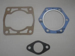 EZGO 2 Cycle Gas Golf Cart 1976-1988 Top End Gasket Set Cylinder, Head, Exhaust - Picture 1 of 2