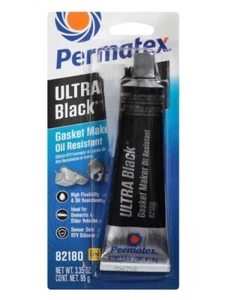 ULTRA BLACK Gasket Maker, 3.35 oz. tube carded, CASE OF 12/ 12 pack - Picture 1 of 2