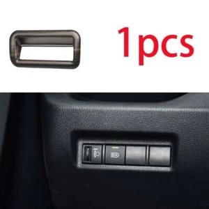 Cover Trim 1X Matte Wood Grain For Toyota RAV4 2019-2023 Headlight Button Frame - Imagen 1 de 4
