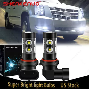 Faros antiniebla delanteros 6K LED faros antiniebla para Cadillac Escalade ESV 2007-2014 EXT EE. UU. - Imagen 1 de 16