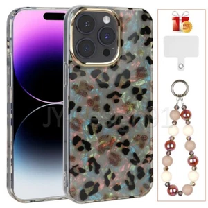 Personalisierte Hülle für iPhone 13 Stoßfest Handyhülle Leopard Slim Handyhülle - Bild 1 von 8