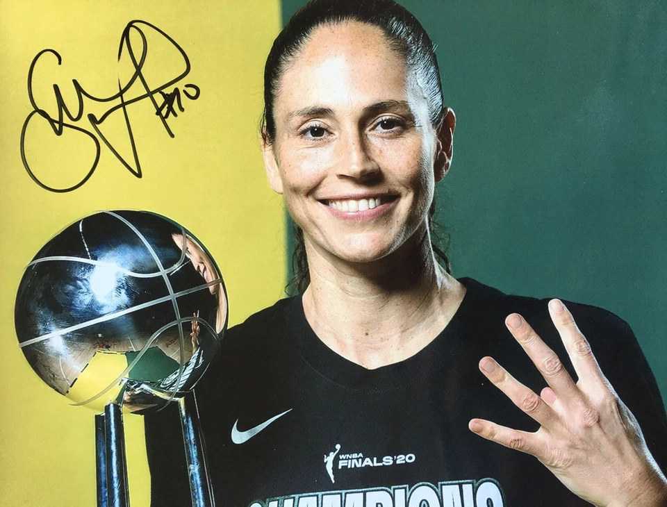 Sue Bird Autographed 8x10 Photo Seattle Storm USA  UCONN Autographed Picture - Image 1 of 1