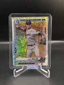 2021 Bowman Chrome Prospects Jose Salas /299 (RC) Speckle Refractor #BCP-110 - Picture 1 of 2