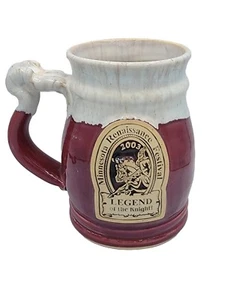 Tazza caffè Minnesota Renaissance Festival Legend Of The Knight 5" vintage 2003 - Foto 1 di 8