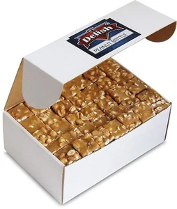 Gourmet Peanut Brittle by It's Delish, 6 LBS Bulk Box – Old Fashion Style... - Picture 1 of 7