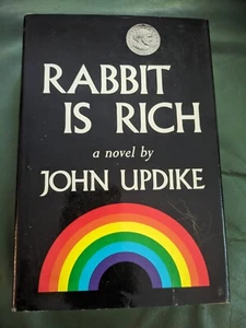 Rabbit is Rich FIRST EDITION John UPDIKE 1981 With Sleeve HB 669 - Picture 1 of 6