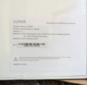 Lunar 2-in-1 Foldable Keyboard & Mini PC AMD Ryzen7 8840 32GB RAM 1TB SSD Wi-Fi - Bild 1 von 2