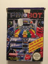 Pin Bot Nintendo NES PAL Mattel Used Complete Italian