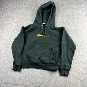 Champion Reverse Weave Womens Hoodie Small Black Long Sleeve Pullover Casual - Picture 1 of 6