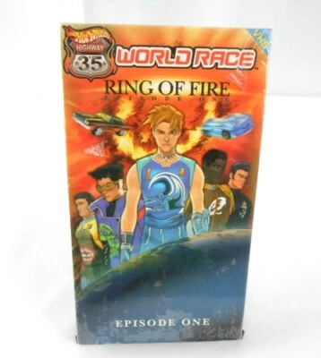HOTWHEELS HIGHWAY 35 WORLD RACE RING OF FIRE EPISODE ONE VHS SEALED QUICK SHIP - Imagem 1 de 4