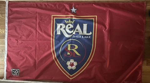 2010 Real Salt Lake Soccer Flag Cover