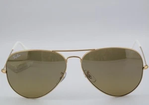 GAFAS DE SOL ITALIA RAY BAN Oro AVIATOR 62mm 3025 001/3K Auténticas Raras Limitadas st - Imagen 1 de 8