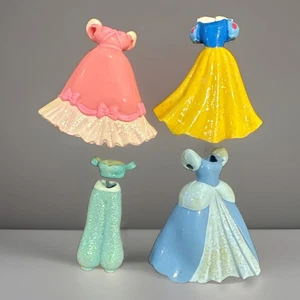 Polly Pocket Accesorios Disney Princesa Vestido de Goma Lote de 4 - Imagen 1 de 7