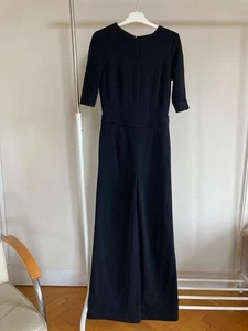 Jumpsuit Wolle, schwarz, S, Marlene Dietrich Bein, Marke Lanius - Bild 1 von 8