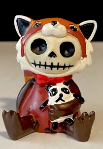 Summit Collection Furrybones REDDINGTON Il Panda Rosso (Y9174) Figura Scheletro - Foto 1 di 12